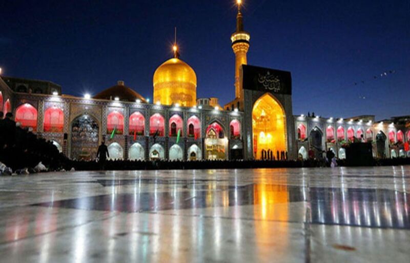 گشایش درب‌های صحن‌های حرم مطهر رضوی