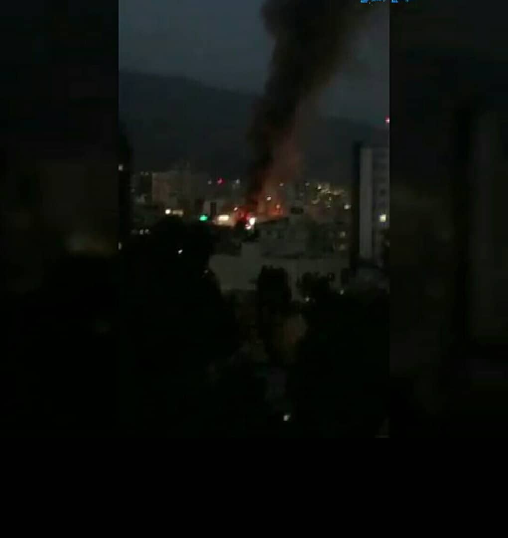 انفجار در یک ساختمان